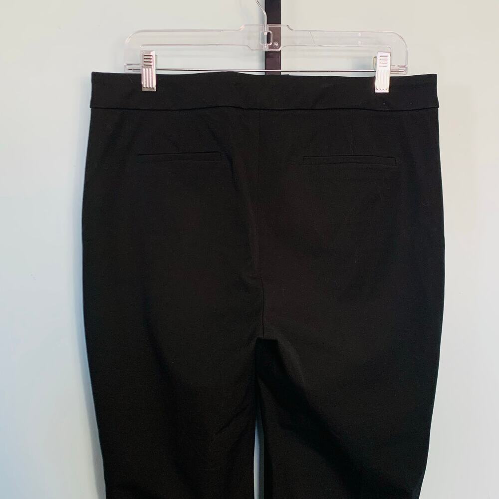 NWT J. Crew Factory Black Kelsey Flare Pant Size 12 - Picture 7 of 9